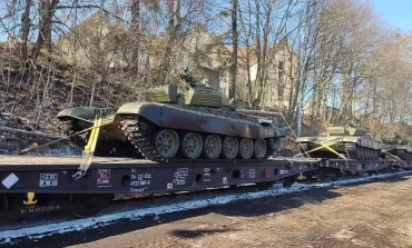 Czechy przekazały Ukrainie czołgi, wozy piechoty i wyrzutnie rakietowe