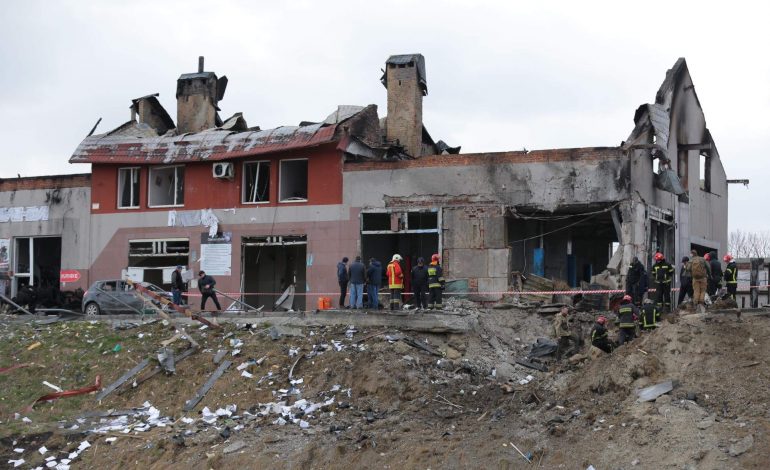 Na Lwów spadły rosyjskie rakiety