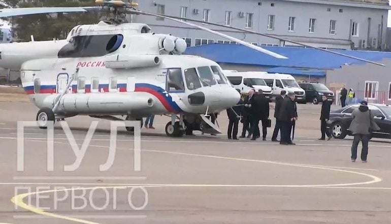 Łukaszenka i Putin wsiedli do jednego helikoptera. Polecieli pod chińska granicę (WIDEO)