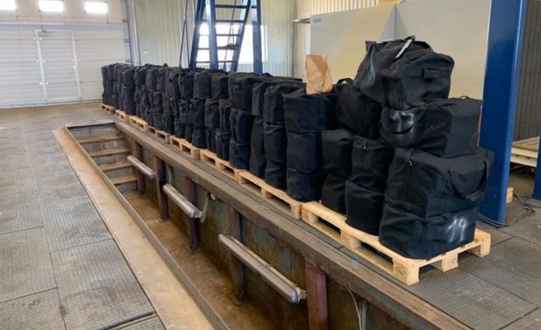 Do Rosji nie dotarło 3,5 tony kokainy o wartości pół miliarda euro