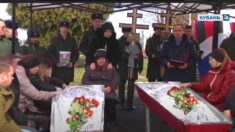 Obrońcy Ukrainy z Białorusi nie mogą spocząć w ojczystej ziemi. Grzebią tych, którzy walczyli po stronie Rosji