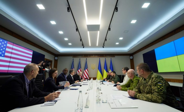 Tajna wizyta przywództwa USA w Kijowie