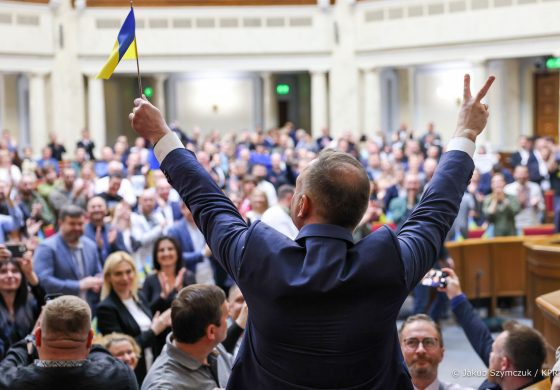 PILNE: Atak rakietowy na Kijów w czasie orędzia Andrzeja Dudy przed Radą Najwyższą. Co mówił polski prezydent