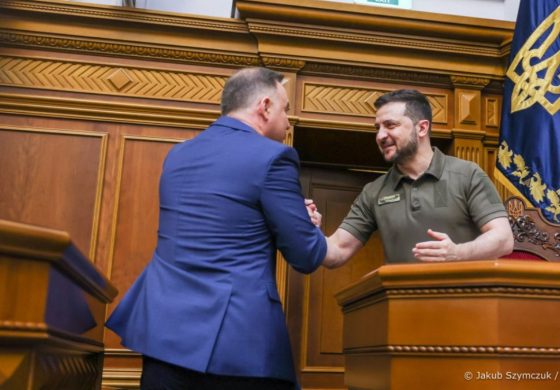 Zełenski: Putinowi udało się to, do czego wzywał Jan Paweł II
