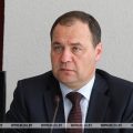 Premier Białorusi Roman Gołowczenko