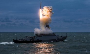 MON Ukrainy ostrzega przed niebezpieczeństwem rosyjskich ataków rakietowych z Morza Czarnego