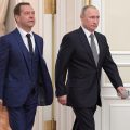 Władimir Putin i Dmitrij Miedwiediew. Fot: kremlin.ru