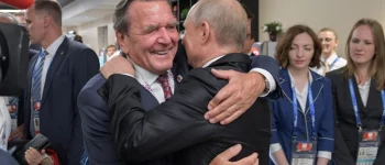 Gerchard Schroeder i Władimir Putin