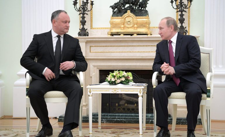 Były prezydent Mołdawii Igor Dodon aresztowany pod zarzutem zdrady