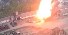 Rosyjskie siły atakują infrastrukturę rolną na Ukrainie. Kreml chce wywołać głód (WIDEO)
