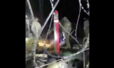 Wstrząsające nagrania z granicy. Jak zbiry Łukaszenki traktują migrantów (WIDEO)