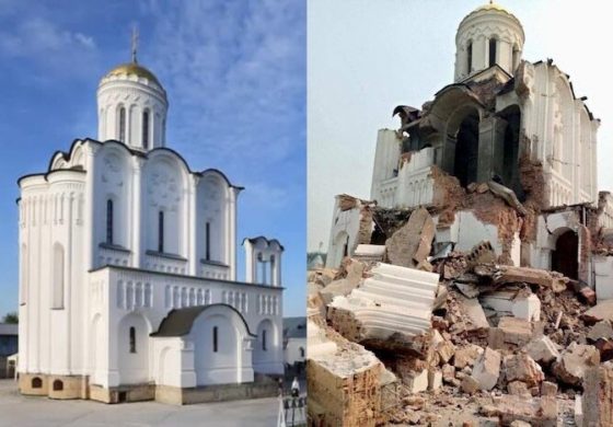 Rosyjskie wojska zbombardowały klasztor, w którym propagowano „russkij mir”