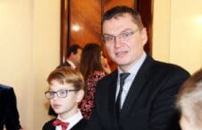 Andrzej Poczobut z synem Jarosławem.