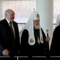 Aleksander Łukaszenka i patriarcha Cyryl