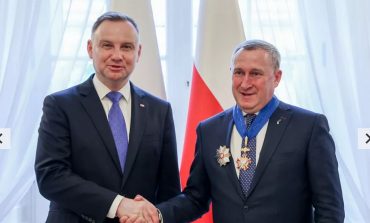 Prezydent Duda odznaczył b. ambasadora Ukrainy w Polsce wysokim odznaczeniem państwowym