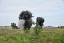 Rosjanie ostrzeliwują ukraińskie pola pociskami zapalającymi