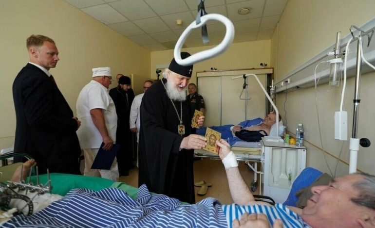 Zwierzchnik rosyjskiego prawosławia porównał rosyjskich oprawców do świętych ascetów