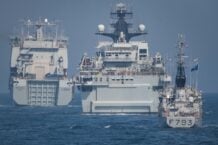 Baltops 22: Okręty NATO opanowały Bałtyk. Amerykański okręt desantowy w Sztokholmie