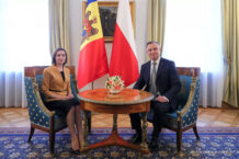 Prezydent Andrzej Duda: Polska silnie wspiera starania Mołdawii o przyjęcie do unijnych struktur