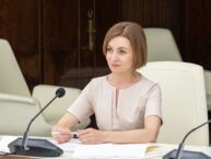Prezydent Sandu o zagrożeniach militarnych dla Mołdawii