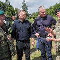 Prezydenci Andrzej Duda i Gitanas Nauseda w Szypliszkach
