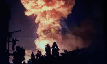 Pod Melitopolem płonie rosyjska baza wojskowa
