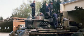 Działo Gepard w barwach Bundeswehry