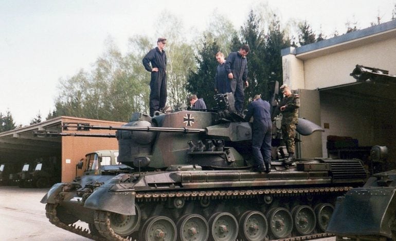 Niemieckie Gepardy już na Ukrainie