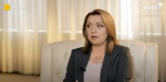 Białoruska propagandzistka o niewolnych społeczeństwach Zachodu i „wojnie domowej na Ukrainie”