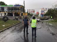W wyniku rosyjskiego ostrzału rakietowego Charkowa zginęło 6 osób, a 31 zostało rannych