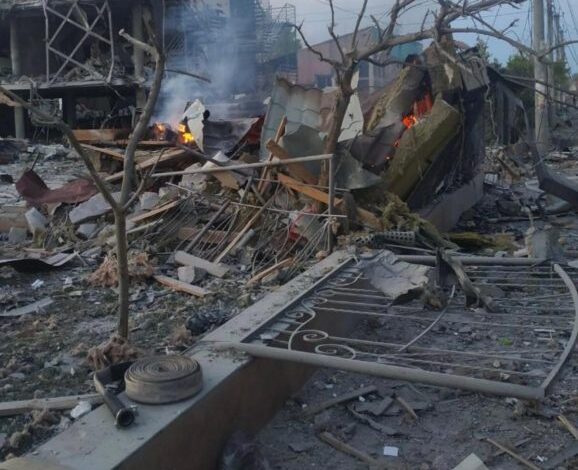 Rosjanie dokonali masowego ostrzału Mikołajewa