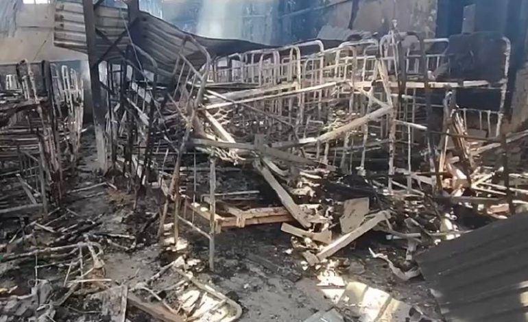 InformNapalm: Rosjanie ostrzelali kolonię karną w Ołeniwce bronią termobaryczną