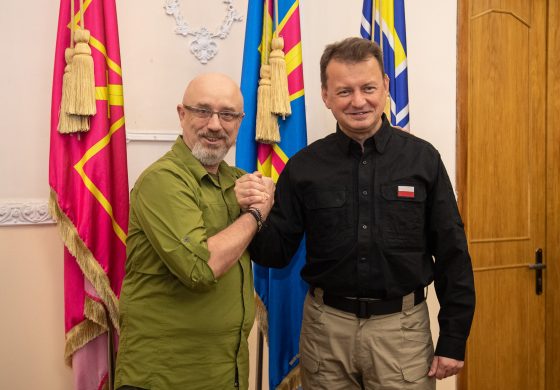 Błaszczak w Kijowie: Przekazaliśmy Ukrainie wsparcie o wartości 1,7 mld dolarów