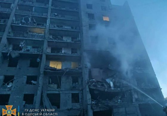 Raszyści zbombardowali w nocy blok mieszkalny w Odessie. Dużo ofiar śmiertelnych