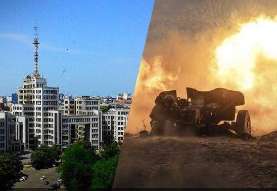 Koszmar Charkowa. Okupanci zaatakowali dzielnicę mieszkalną działami przeciwlotniczymi