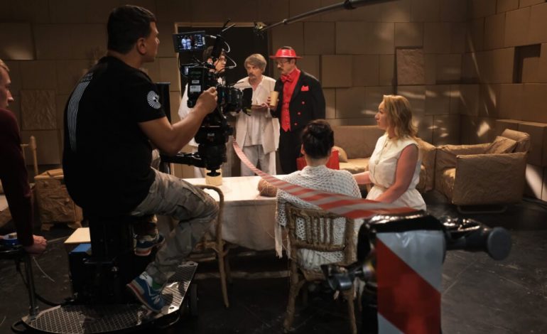 Inscenizacja „Domu na granicy” Sławomira Mrożka w Wilnie