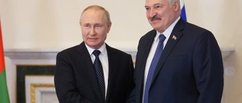 Władimir Putin i Aleksander Łukaszenka