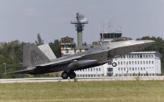 Amerykańskie F-22 Raptor wylądowały w Polsce