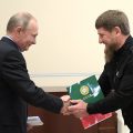 Władimir Putin i Ramzan Kadyrow