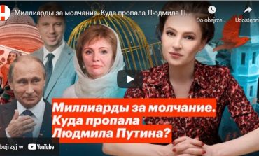 Putin zamknął usta byłej żonie. Młody mąż i miliony za milczenie Ludmiły (WIDEO)