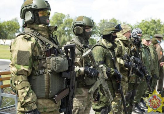 Białoruskie siły operacji specjalnych ogłosiły sprawdzian gotowości bojowej