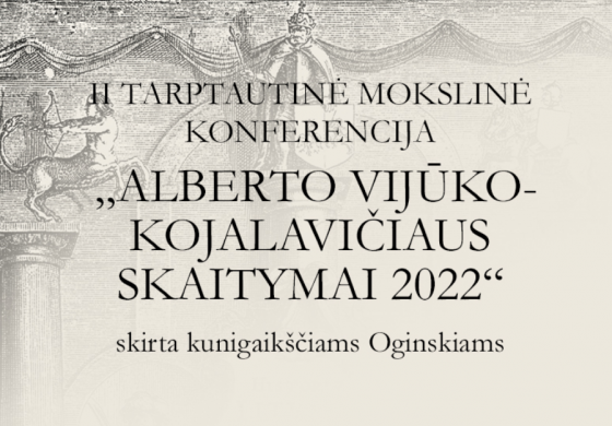 Konferencja „Wojciech Wijuk-Kojałowicz. Czytania 2022” w Muzeum im. Ogińskich w Retowie na Litwie