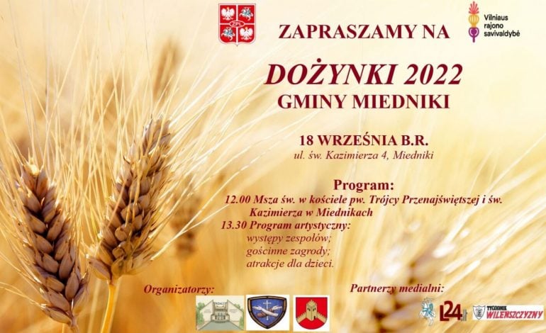 Bujwidze i Miedniki zapraszają na doroczne Święto Plonów!