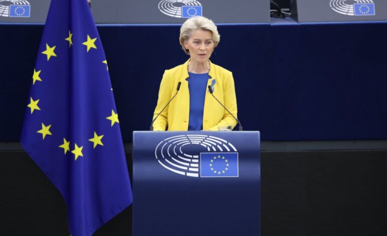 Ursula von der Leyen: Z powodu sankcji rosyjska gospodarka jest w „reanimacji”, a przemysł na kolanach
