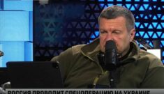 Kremlowski propagandysta pojawił się na wizji z obitą facjatą (WIDEO)