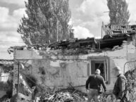 Rosyjski atak rakietowy na Zaporoże. Pod gruzami hotelu są ludzie
