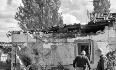 Rosyjski atak rakietowy na Zaporoże. Pod gruzami hotelu są ludzie