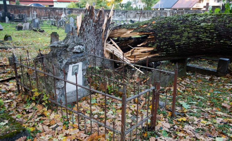 Poważne zniszczenia na wileńskiej Starej Rossie