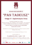 Aktorzy Polskiego Teatru w Wilnie czytają „Pana Tadeusza”
