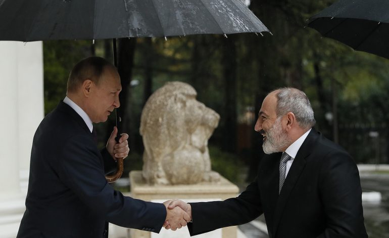 Dziś spotkanie Putina z przywódcami Azerbejdżanu i Armenii ws. Górskiego Karabachu